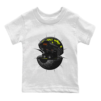 Dunk Mid Premium shirt to match jordans Sneaker Capsule sneaker tees halloween horror nights Nike Dunk Halloween SNRT Sneaker Release Tees Baby Toddler White 2 T-Shirt