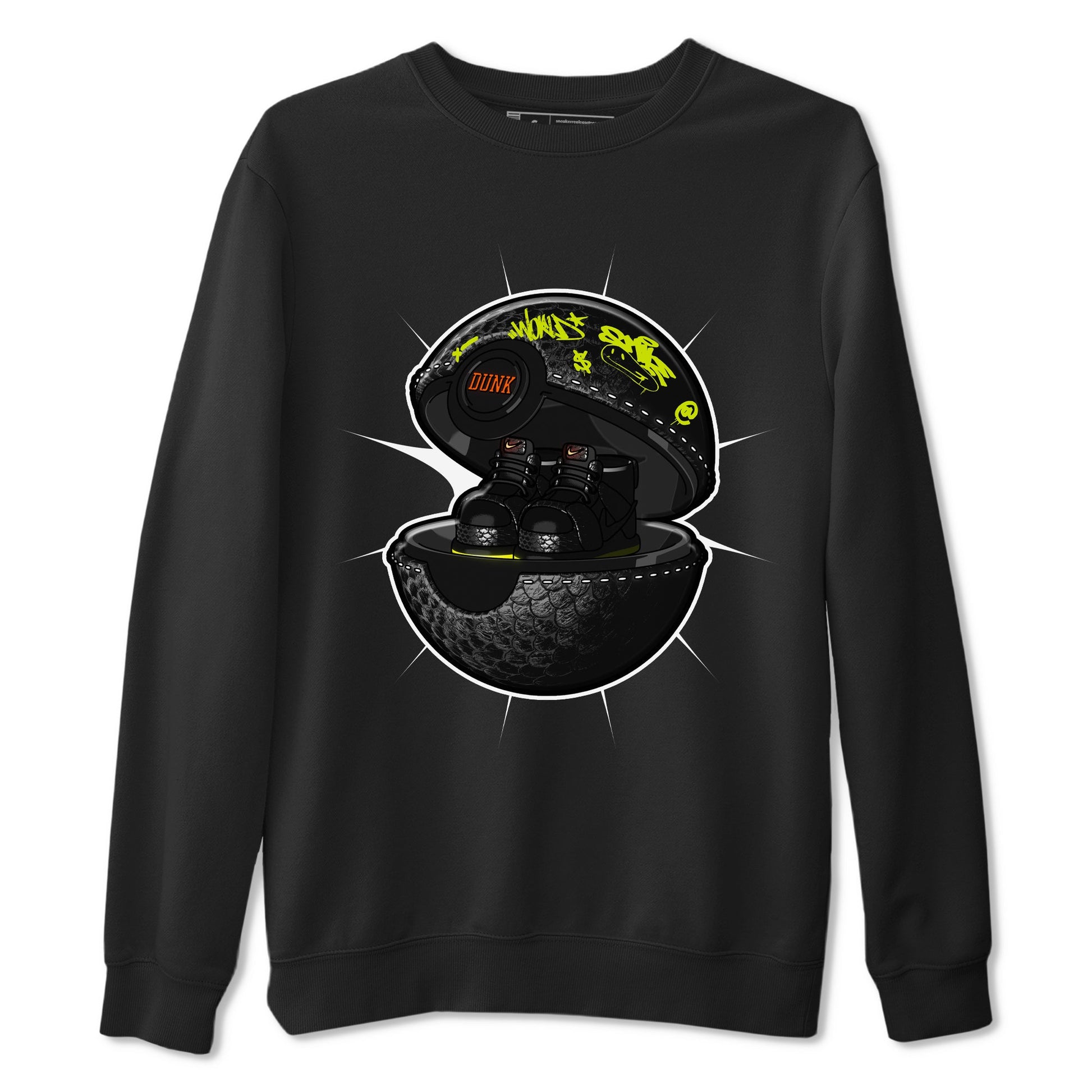 Dunk Mid Premium shirt to match jordans Sneaker Capsule sneaker tees halloween horror nights Nike Dunk Halloween SNRT Sneaker Release Tees Unisex Black 2 T-Shirt
