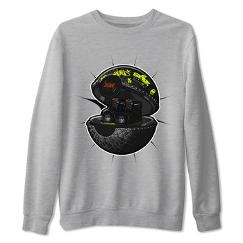 Dunk Mid Premium shirt to match jordans Sneaker Capsule sneaker tees halloween horror nights Nike Dunk Halloween SNRT Sneaker Release Tees Unisex Heather Grey 2 T-Shirt