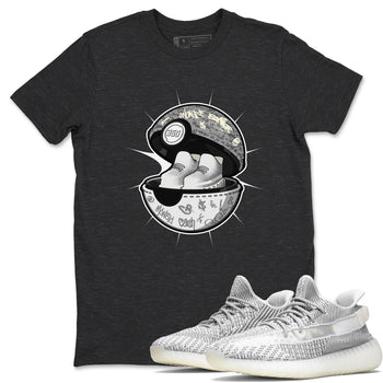 Yeezy 350 Static shirt to match jordans Sneaker Capsule sneaker tees Adidas Yeezy 350 Static SNRT Sneaker Release Tees Unisex Charcoal Heather 1 T-Shirt