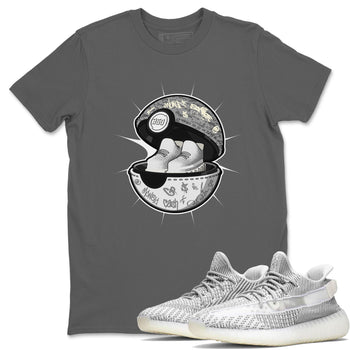 Yeezy 350 Static shirt to match jordans Sneaker Capsule sneaker tees Adidas Yeezy 350 Static SNRT Sneaker Release Tees Unisex Cool Grey 1 T-Shirt