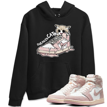 Air Jordan 1 Washed Pink Sneaker Match Tees Sneaker Cat Sneaker Tees Air Jordan 1 High OG WMNS Washed Pink Sneaker Release Tees Unisex Shirts Black 1