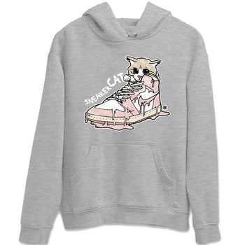 Air Jordan 1 Washed Pink Sneaker Match Tees Sneaker Cat Sneaker Tees Air Jordan 1 High OG WMNS Washed Pink Sneaker Release Tees Unisex Shirts Heather Grey 2