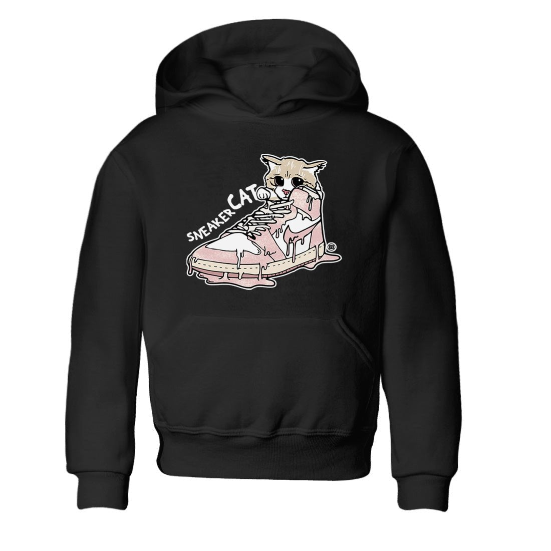Air Jordan 1 Washed Pink Sneaker Match Tees Sneaker Cat Sneaker Tees Air Jordan 1 High OG WMNS Washed Pink Sneaker Release Tees Kids Shirts Black 2