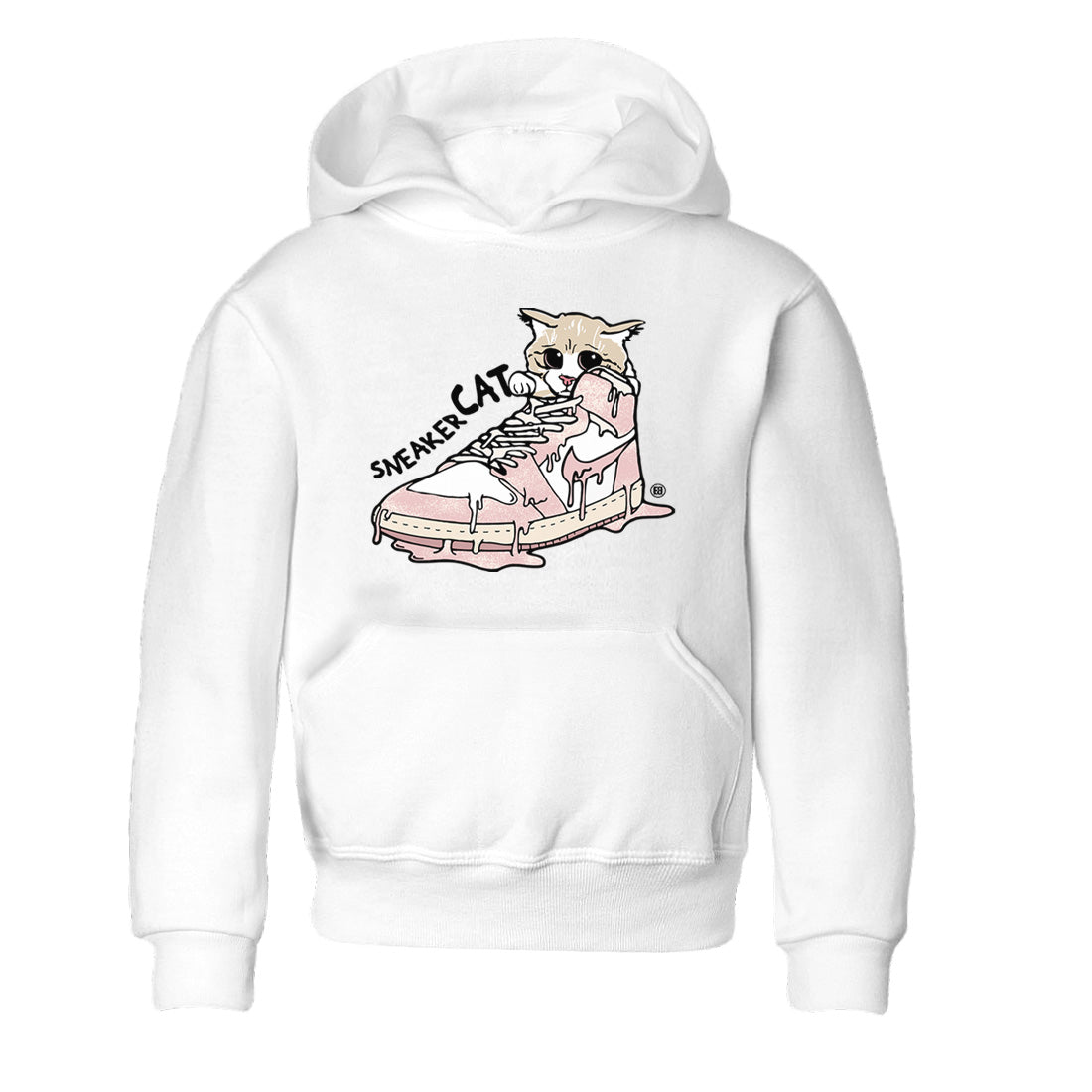 Air Jordan 1 Washed Pink Sneaker Match Tees Sneaker Cat Sneaker Tees Air Jordan 1 High OG WMNS Washed Pink Sneaker Release Tees Kids Shirts White 2