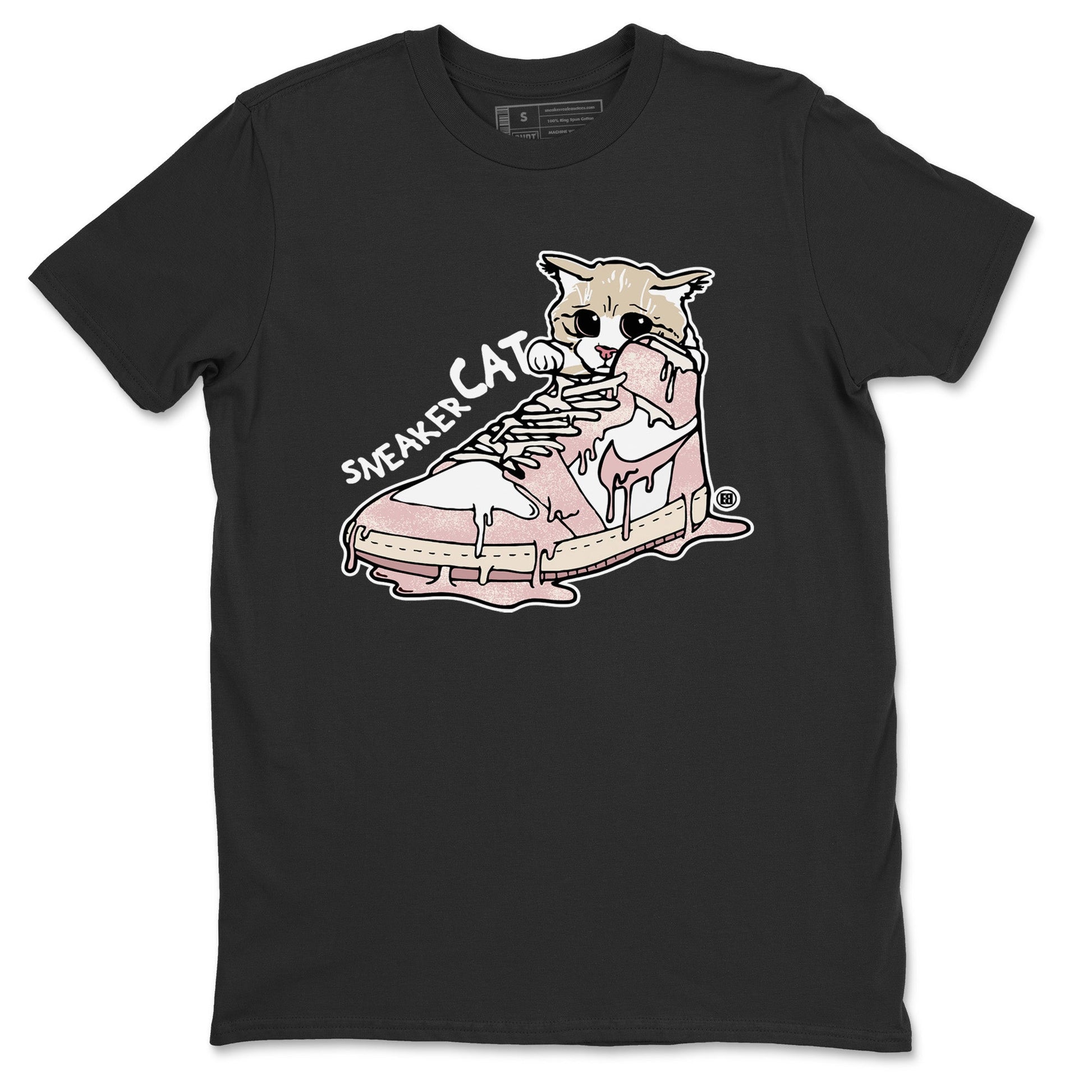 Air Jordan 1 Washed Pink Sneaker Match Tees Sneaker Cat Sneaker Tees Air Jordan 1 High OG WMNS Washed Pink Sneaker Release Tees Unisex Shirts Black 2