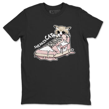 Air Jordan 1 Washed Pink Sneaker Match Tees Sneaker Cat Sneaker Tees Air Jordan 1 High OG WMNS Washed Pink Sneaker Release Tees Unisex Shirts Black 2