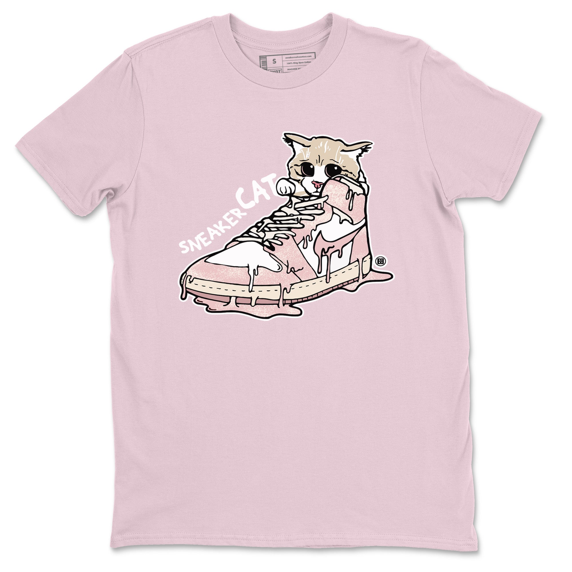 Air Jordan 1 Washed Pink Sneaker Match Tees Sneaker Cat Sneaker Tees Air Jordan 1 High OG WMNS Washed Pink Sneaker Release Tees Unisex Shirts Pink 2