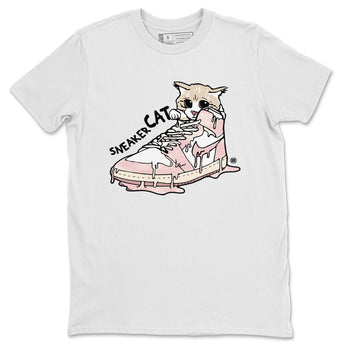Air Jordan 1 Washed Pink Sneaker Match Tees Sneaker Cat Sneaker Tees Air Jordan 1 High OG WMNS Washed Pink Sneaker Release Tees Unisex Shirts White 2