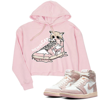 Air Jordan 1 Washed Pink Sneaker Match Tees Sneaker Cat Sneaker Tees Air Jordan 1 High OG WMNS Washed Pink Sneaker Release Tees Women's Shirts Pink 1