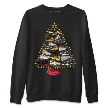 Jordan 4 Red Thunder Sneaker Match Tees Sneaker Christmas Tree Sneaker Tees Jordan 4 Red Thunder Sneaker Release Tees Unisex Shirts