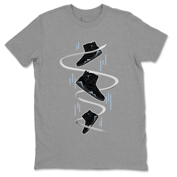Air Jordan 7 Chambray Sneaker Match Tees Sneaker Drop Sneaker Tees AJ7 Chambray Sneaker Release Tees Unisex Shirts Heather Grey 2