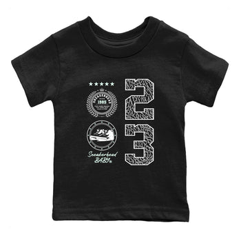3s Green Glow shirt to match jordans Sneaker Emblem sneaker tees Air Jordan 3 Green Glow SNRT sneaker release tees baby toddler Black 2 cotton Shirt