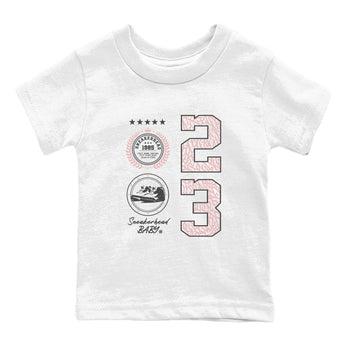 Air Jordan 3 GS Vintage Floral shirt to match jordans Sneaker Emblem sneaker tees 3s Vintage Floral SNRT sneaker release tees baby toddler White 2 cotton Shirt