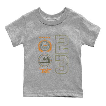 Air Jordan 5 Olive shirt to match jordans Sneaker Emblem sneaker tees 5s Olive SNRT sneaker release tees baby toddler Heather Grey 2 cotton Shirt