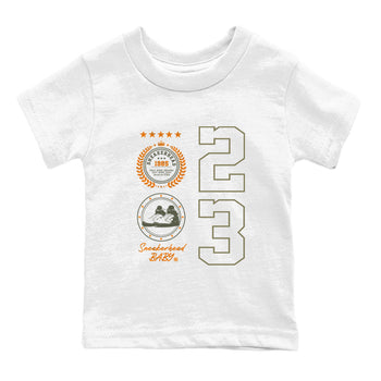 Air Jordan 5 Olive shirt to match jordans Sneaker Emblem sneaker tees 5s Olive SNRT sneaker release tees baby toddler White 2 cotton Shirt