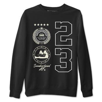 Air Jordan 5 Sail shirt to match jordans Sneaker Emblem sneaker tees Air Jordan 5 Sail SNRT Sneaker Release Tees unisex cotton Black 2 crew neck shirt