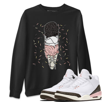 Jordan 3 Atmosphere Sneaker Match Tees Sneaker Flavor Cones Sneaker Tees Jordan 3 Atmosphere Sneaker Release Tees Unisex Shirts