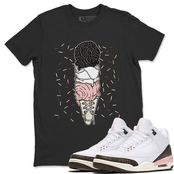 Jordan 3 Atmosphere Sneaker Match Tees Sneaker Flavor Cones Sneaker Tees Jordan 3 Atmosphere Sneaker Release Tees Unisex Shirts