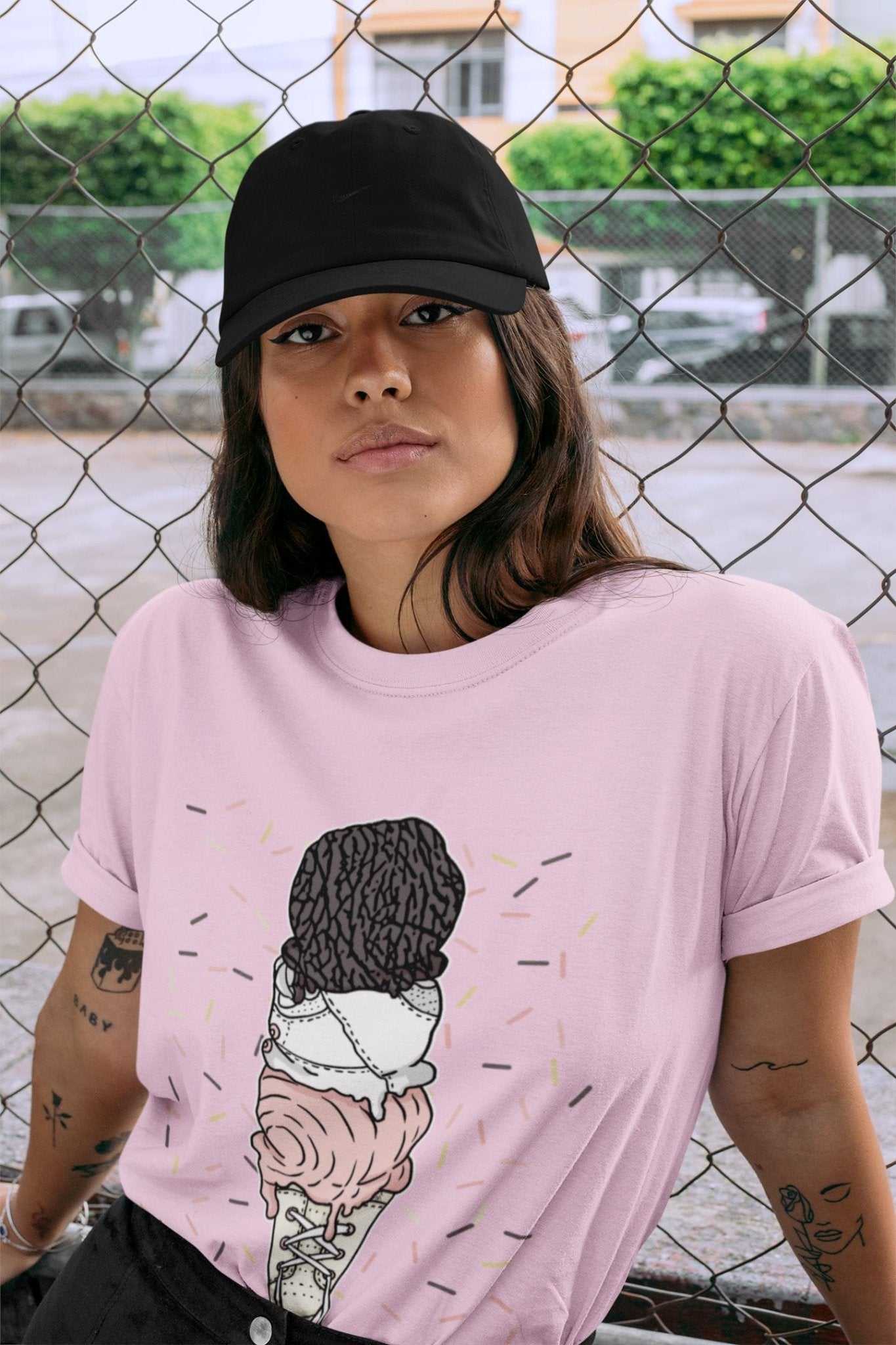 Jordan 3 Atmosphere Sneaker Match Tees Sneaker Flavor Cones Sneaker Tees Jordan 3 Atmosphere Sneaker Release Tees Unisex Shirts