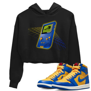 Jordan 1 Game Royal Varsity Maize Sneaker Match Tees Sneaker Game Boy Sneaker Tees Jordan 1 Game Royal Varsity Maize Sneaker Release Tees Women's Shirts