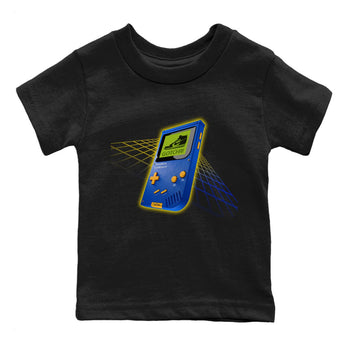 Jordan 1 Game Royal Varsity Maize Sneaker Match Tees Sneaker Game Boy Sneaker Tees Jordan 1 Game Royal Varsity Maize Sneaker Release Tees Kids Shirts