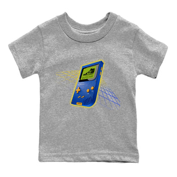 Jordan 1 Game Royal Varsity Maize Sneaker Match Tees Sneaker Game Boy Sneaker Tees Jordan 1 Game Royal Varsity Maize Sneaker Release Tees Kids Shirts