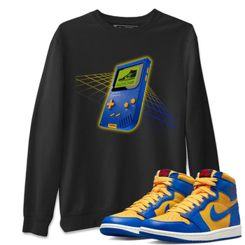 Jordan 1 Game Royal Varsity Maize Sneaker Match Tees Sneaker Game Boy Sneaker Tees Jordan 1 Game Royal Varsity Maize Sneaker Release Tees Unisex Shirts