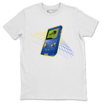Jordan 1 Game Royal Varsity Maize Sneaker Match Tees Sneaker Game Boy Sneaker Tees Jordan 1 Game Royal Varsity Maize Sneaker Release Tees Unisex Shirts