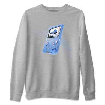 Jordan 5 UNC Jordan Shirts Sneaker Game Boy Sneaker Tees AJ5 UNC SNRT Sneaker Tees Unisex Shirts Heather Grey 2