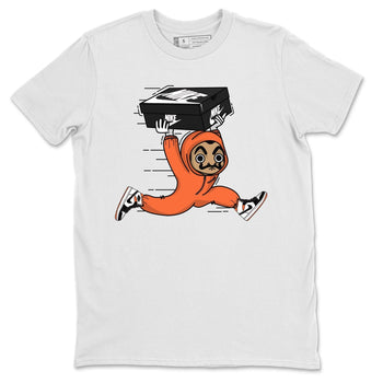 Jordan 1 Electro Orange Sneaker Match Tees Sneaker Heist Sneaker Tees Jordan 1 Electro Orange Sneaker Release Tees Unisex Shirts