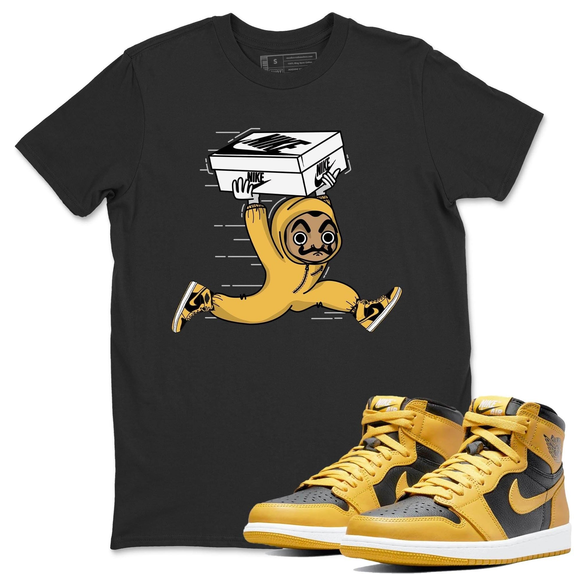 Jordan 1 Pollen Sneaker Match Tees Sneaker Heist Sneaker Tees Jordan 1 Pollen Sneaker Release Tees Unisex Shirts