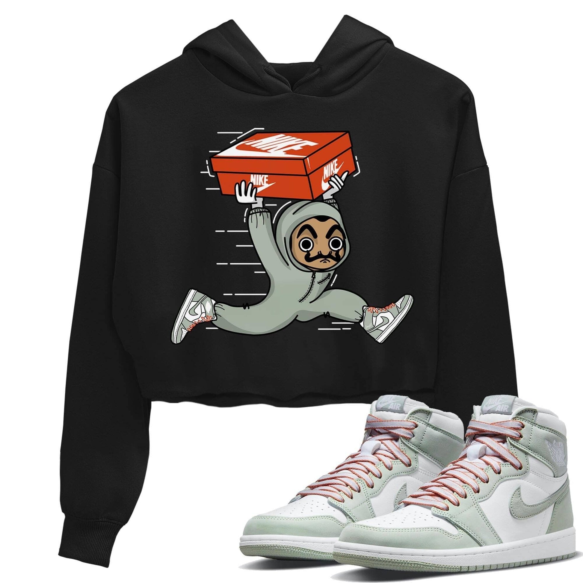 Jordan 1 Seafoam Sneaker Match Tees Sneaker Heist Sneaker Tees Jordan 1 Seafoam Sneaker Release Tees Women's Shirts