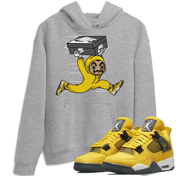 Jordan 4 Lightning Sneaker Match Tees Sneaker Heist Sneaker Tees Jordan 4 Lightning Sneaker Release Tees Unisex Shirts