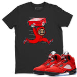 Jordan 5 Raging Bull Sneaker Match Tees Sneaker Heist Sneaker Tees Jordan 5 Raging Bull Sneaker Release Tees Unisex Shirts