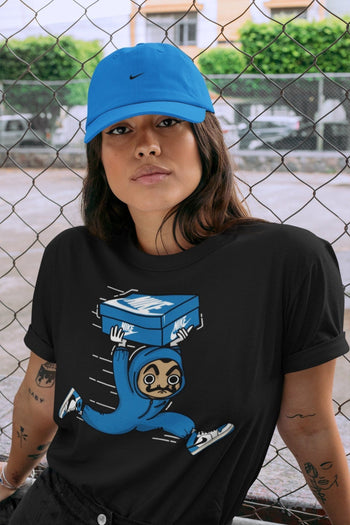 Jordan 1 Travis Scott Fragment Sneaker Match Tees Sneaker Heist Sneaker Tees Jordan 1 Travis Scott Fragment Sneaker Release Tees Unisex Shirts