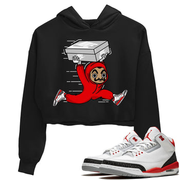 Jordan 3 Fire Red Sneaker Match Tees Sneaker Heist Sneaker Tees Jordan 3 Fire Red Sneaker Release Tees Women's Shirts