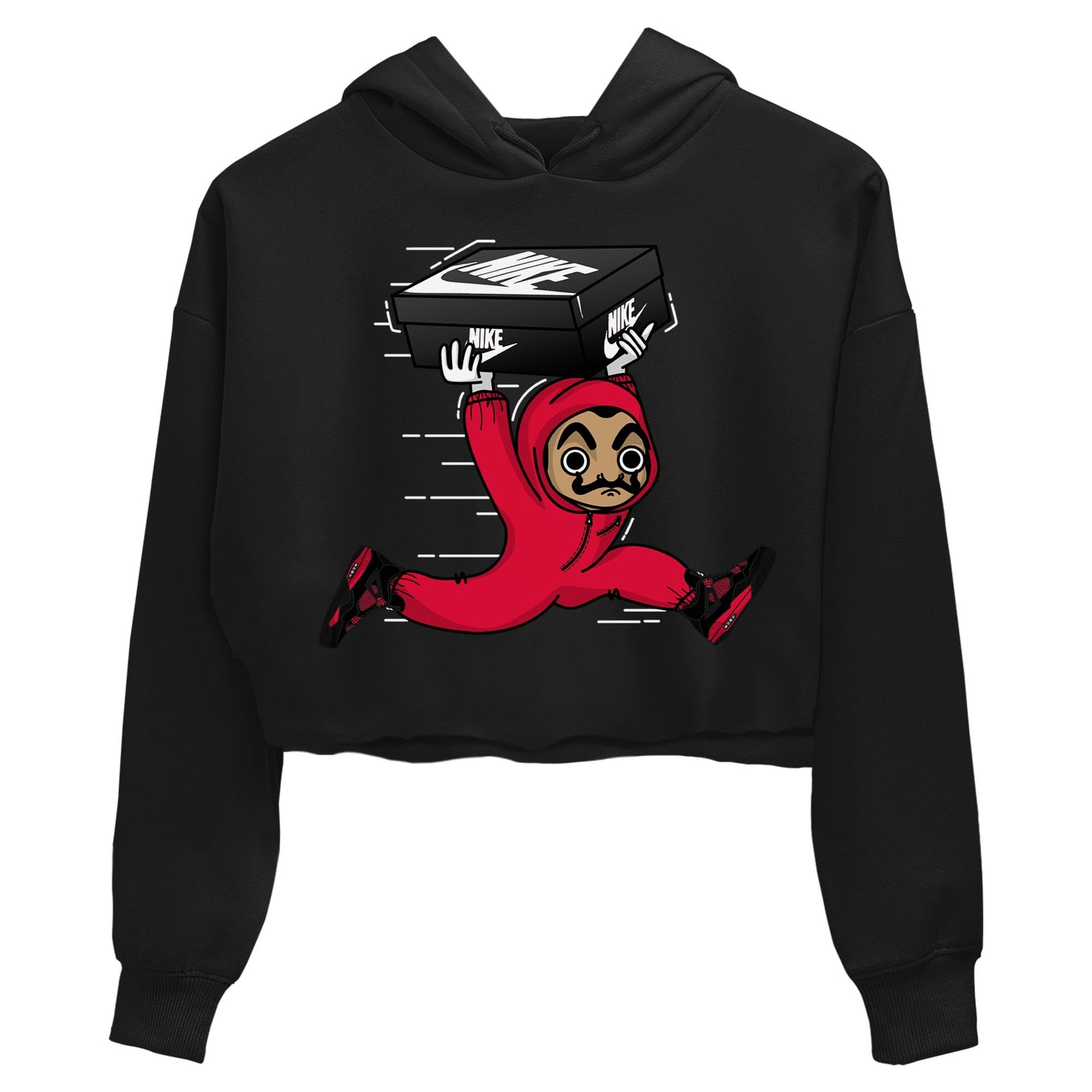 Jordan 4 Red Thunder Sneaker Match Tees Sneaker Heist Sneaker Tees Jordan 4 Red Thunder Sneaker Release Tees Women's Shirts
