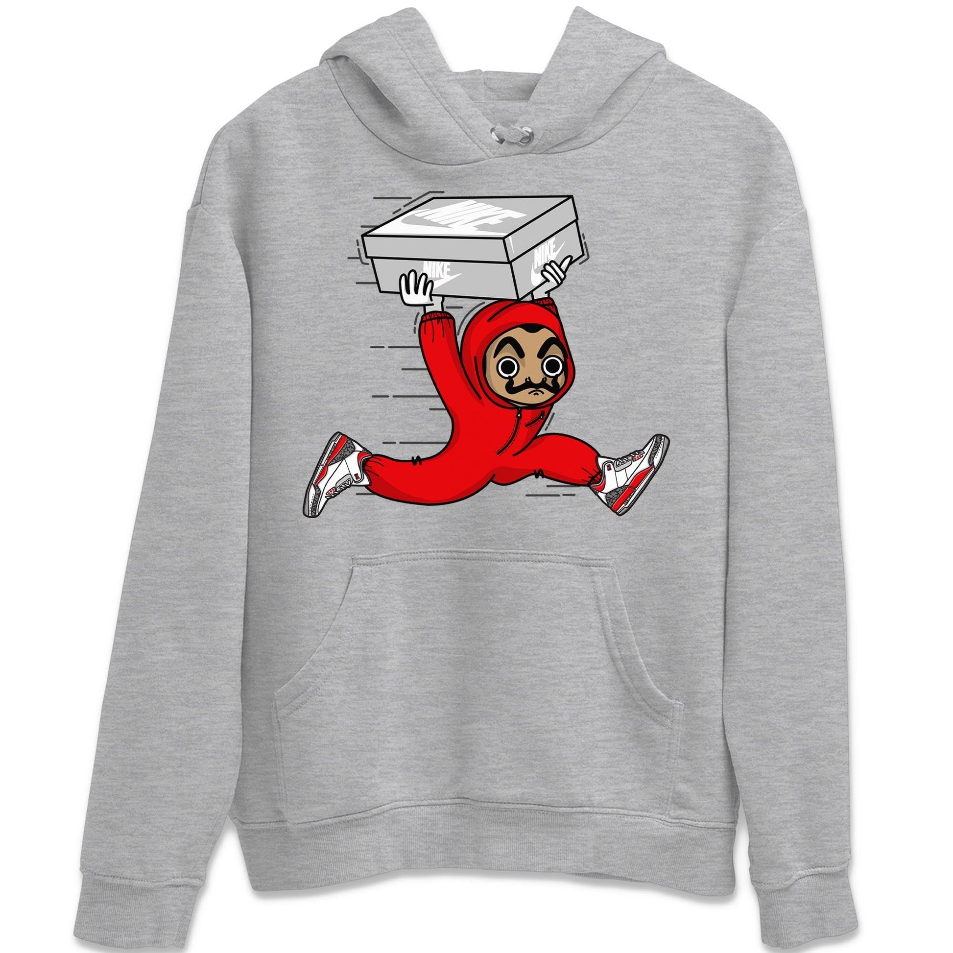 Jordan 3 Fire Red Sneaker Match Tees Sneaker Heist Sneaker Tees Jordan 3 Fire Red Sneaker Release Tees Unisex Shirts