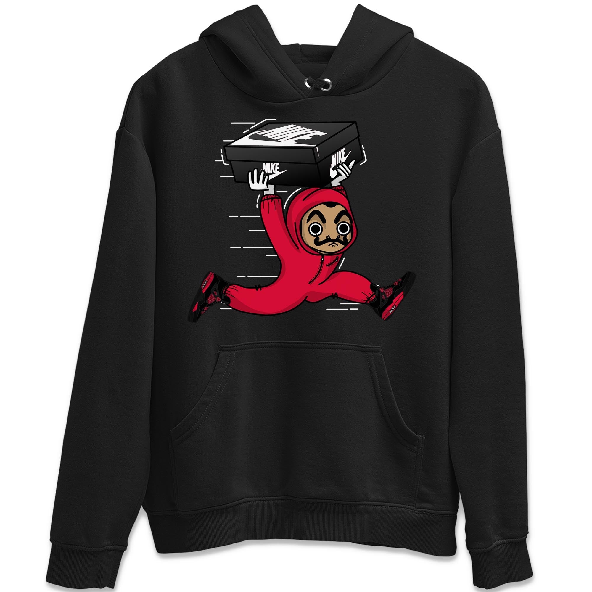 Jordan 4 Red Thunder Sneaker Match Tees Sneaker Heist Sneaker Tees Jordan 4 Red Thunder Sneaker Release Tees Unisex Shirts