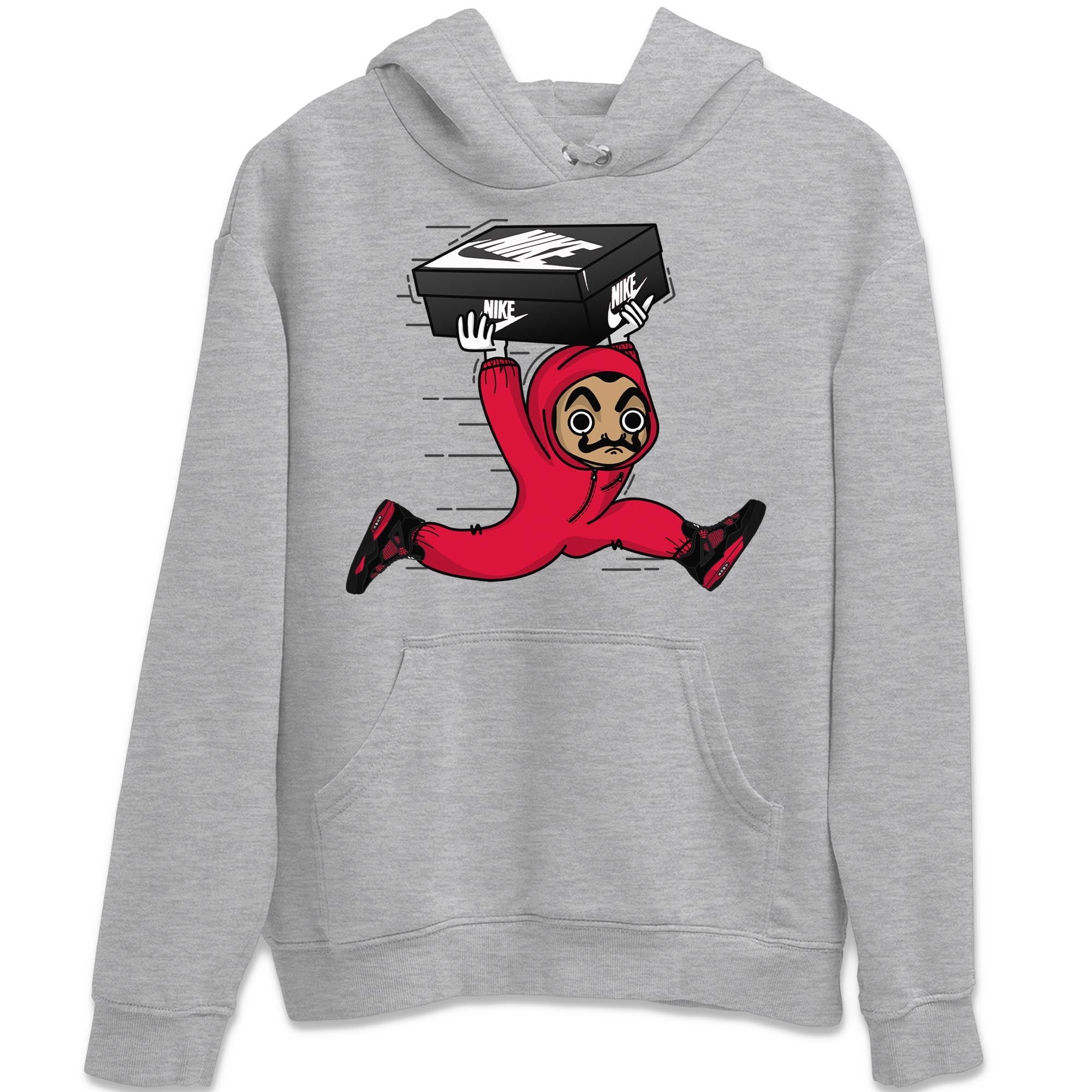 Jordan 4 Red Thunder Sneaker Match Tees Sneaker Heist Sneaker Tees Jordan 4 Red Thunder Sneaker Release Tees Unisex Shirts
