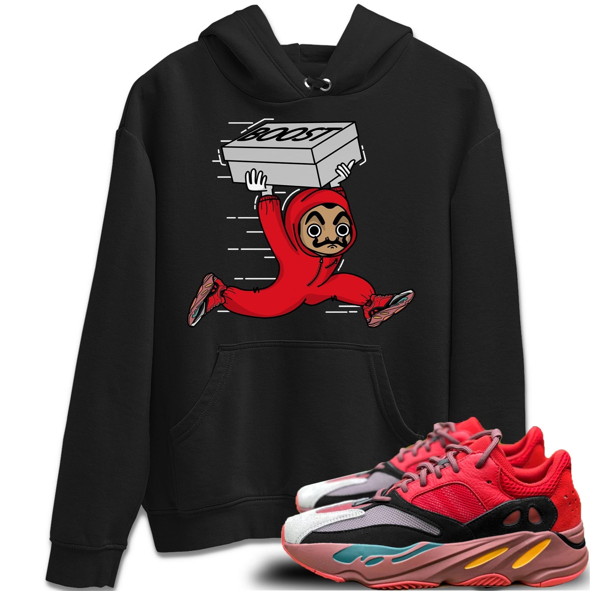 Yeezy 700 Hi-Res Red Sneaker Match Tees Sneaker Heist Sneaker Tees Yeezy 700 Hi-Res Red Sneaker Release Tees Unisex Shirts