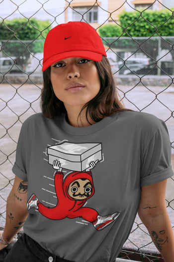 Jordan 3 Fire Red Sneaker Match Tees Sneaker Heist Sneaker Tees Jordan 3 Fire Red Sneaker Release Tees Unisex Shirts