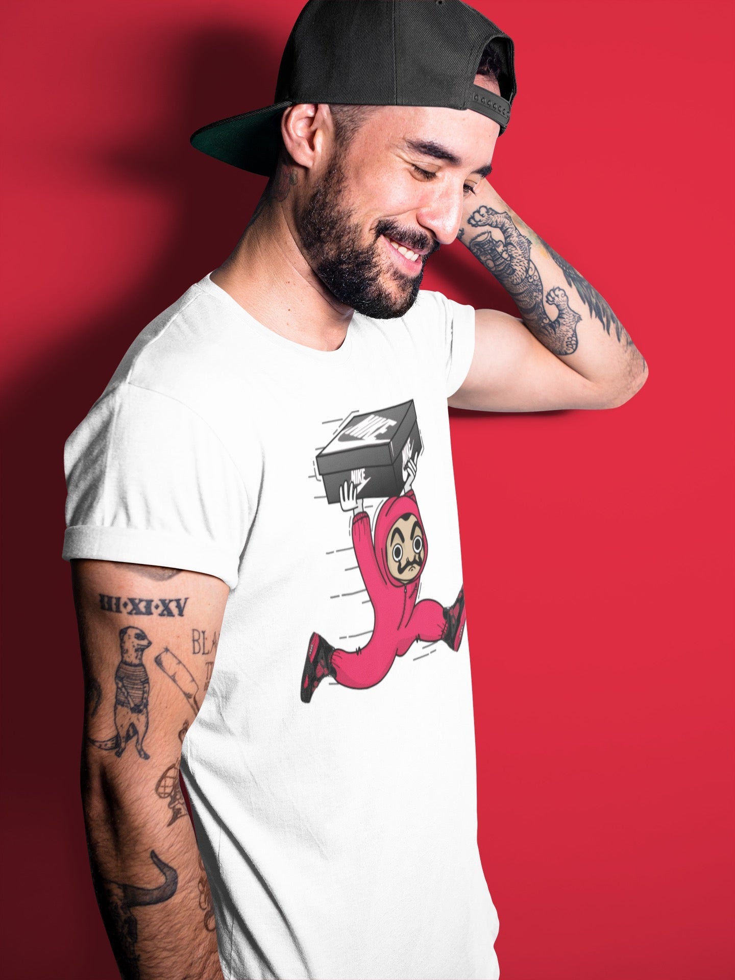 Jordan 4 Red Thunder Sneaker Match Tees Sneaker Heist Sneaker Tees Jordan 4 Red Thunder Sneaker Release Tees Unisex Shirts