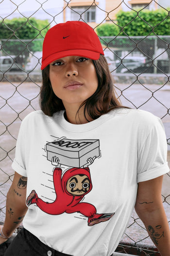 Yeezy 700 Hi-Res Red Sneaker Match Tees Sneaker Heist Sneaker Tees Yeezy 700 Hi-Res Red Sneaker Release Tees Unisex Shirts