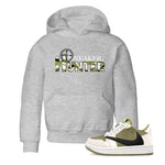 Air Jordan 1 X Travis Scott Golf Olive shirt to match jordans Sneaker Hunter sneaker tees Air Jordan 1 Travis Scott Golf SNRT Sneaker Release Tees Baby Toddler Heather Grey 1 T-Shirt