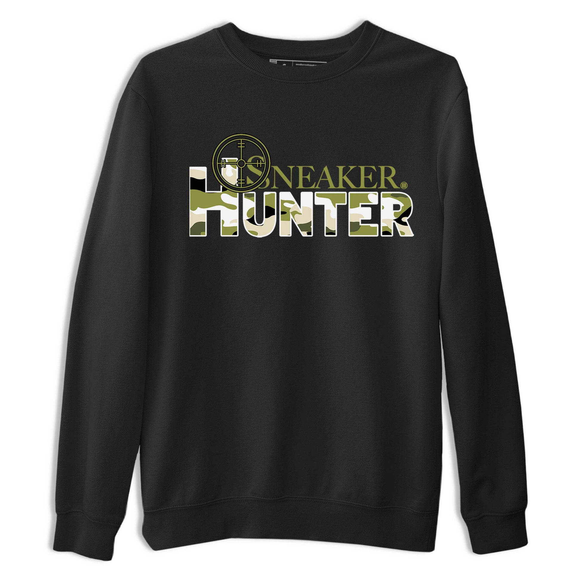 Air Jordan 1 X Travis Scott Golf Olive shirt to match jordans Sneaker Hunter sneaker tees Air Jordan 1 Travis Scott Golf SNRT Sneaker Release Tees Unisex Black 2 T-Shirt