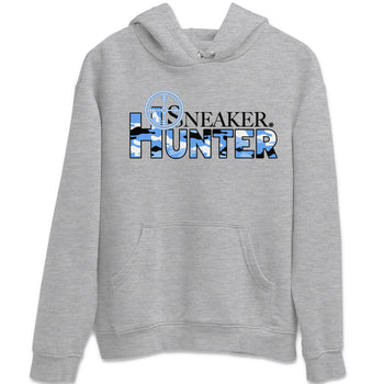 Air Jordan 1 Retro High OG UNC Toe shirt to match jordans Sneaker Hunter sneaker tees Air Jordan 1 High OG University Blue SNRT Sneaker Release Tees Unisex Heather Grey 2 T-Shirt