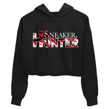 Air Jordan 12 Cherry shirt to match jordans Sneaker Hunter sneaker tees Air Jordan 12 Retro Cherry SNRT Sneaker Release Tees Black 2 Crop T-Shirt