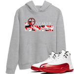 Air Jordan 12 Cherry shirt to match jordans Sneaker Hunter sneaker tees Air Jordan 12 Retro Cherry SNRT Sneaker Release Tees Unisex Heather Grey 1 T-Shirt